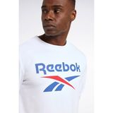 Reebok Identıty Bıg Logo Beyaz Erkek Sweatshirt - 2XL