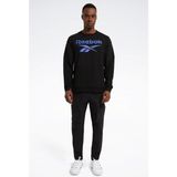 Reebok Identıty Bıg Logo Siyah Erkek Sweatshirt - M - Siyah - Saks Mavisi