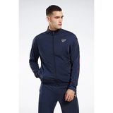 Reebok Identity Vector Knit Erkek Lacivert Dik Yaka Ceket