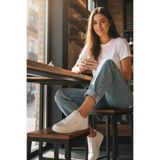 Reebok Kadın Beyaz Snekars Ayakkabı Beyaz RB900-4