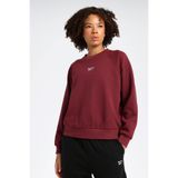 Reebok Kadın Bordo Sweatshirt S Beden BARIO CREW Modeli