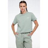 Reebok Kıkıs Tee Kadın Tişört 102055624002 - Mavi - XL