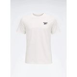 Reebok LC 6040 NEW ID REG II TEE Beyaz Yuvarlak Yaka Regular Fit Baskılı Erkek T-Shirt