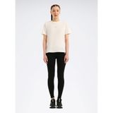 Reebok LC 6083 NEW ID CLASS REG TEE Yuvarlak Regular Fit Düz T-Shirt, M, 5003352762, Ekru, Kadın