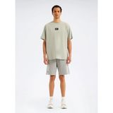 Reebok LC 6161 TUCHE TEE Gri Yuvarlak Regular Fit Düz Erkek T-Shirt