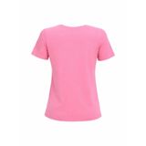 Reebok Lc 6177 New Id Class Reg Tee Yuvarlak Regular Fit Düz T-Shirt, M, 5003352736, Pembe, Kadın