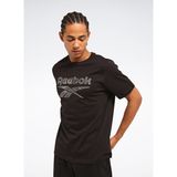 Reebok LC 9012 NEW ID CAMO TEE Siyah Regular Fit Baskılı Erkek T-Shirt