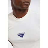 Reebok Lm Myoknit Tee Beyaz Erkek Kısa Kol T-Shirt - Kahverengi