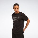 Reebok New Id Camo Tee Erkek Sıyah Tişört - XL - Siyah