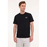 Reebok New Id Reg Sl Tee Siyah Erkek Kısa Kol T-Shirt - XL - Siyah - Beyaz - Kırmızı