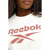Reebok Rı Bl Fleece Crew Ekru Kadın Sweatshirt - 34-Bej - XL