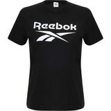 Reebok RI BL T-SHIRT Siyah Kadın Kısa Kol T-Shirt - XS