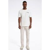 Reebok RI BRAND PROUD GFX SS TEE Ekru Erkek Kısa Kol T-Shirt - M