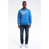 Reebok Rı Ft Bıg Logo Oth Hood 101965471 Erkek Sweatshirt Mavi S-Xxl
