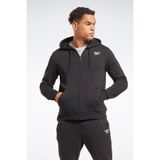 Reebok RI Left Chest Logo Siyah Erkek Eşofman Üstü