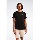 Reebok Rı Left Chest Logo Siyah Erkek Kısa Kol T-Shirt - M