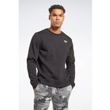 Reebok RI Left Chest Logo Siyah Erkek Sweatshirt