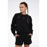 Reebok Rone C Neck Siyah Kadın Sweatshirt