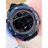 Reebok Silikon Kordon 50 Mt Suya Dayanıklı Dijital Seri Büyük Kasa Spor Erkek Kol Saati Rv.pbıg-Bg02