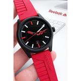 Reebok Silikon Kordon 50 mt Suya Dayanıklı Spor Kasa 2 Yıl Garantili Erkek Kol Saati RV.BK.G2S - Standart