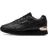 Reebok Siyah Spor Ayakkabı Kadın İçin Suni Deri Dolgu Taban 39 Numaralı Konforlu Tasarım
