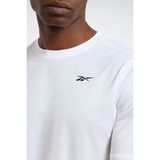 Reebok SS TECH TEE Beyaz Erkek Kısa Kol T-Shirt - M