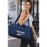 Reebok Unisex Fitness Spor Çantası Lacivert Ayrı Ayakkabı Gözlü Omuz Askılı