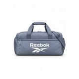 Reebok Unisex Gri Spor Çantası Ayakkabı Bölmeli Omuz Askılı Fitness Antrenman Çantası 46x23x20 cm