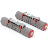Reebok Unisex Yetişkin Dumbbells Softgrip dambıllar, kırmızı, 1 kg