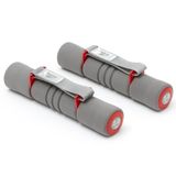 Reebok Unisex Yetişkin Dumbbells Softgrip dambıllar, kırmızı, 2 kg