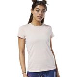 Reebok Wor Comm Tee Wmn Kadın Spor Tişört - Krem