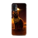 Reeder P13 Blue Max Pro Lite 2022 ile Uyumlu Kılıf Resimli Desenli Silikon Platinium Series Kraliçe Kedi 1873