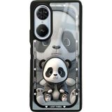 Reeder S19 Max Pro S Edge White Lucky Panda Tasarımlı Glossy Telefon Kılıfı Çok Renkli