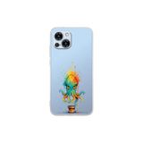 Reeder S23 Pro Max ile Uyumlu Splash Panda Tasarımlı Şeffaf Silikon Kılıf