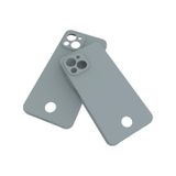 Reeder S23 Pro Max Kılıf Kamera Korumalı Silikon Rubber Arka Kapak Gri cok-renkli