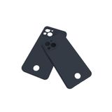 Reeder S23 Pro Max Kılıf Kamera Korumalı Silikon Rubber Arka Kapak (Lacivert)