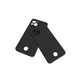 Reeder S23 Pro Max Kılıf Kamera Korumalı Silikon Rubber Arka Kapak (Siyah)