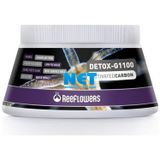 Reeflowers Detox-G1100 Activated Carbon 1000 ml 1000 ml Skt : 06/2026 Aktif Karbon Akvaryum Dış Filtre Malzemesi