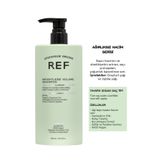REF STOCKHOLM-Ref Tüm Saç Tipleri Için Hacimlendirici Şampuan 600 ml Weıghtless Volume Shampoo