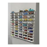 ReFason Desing Araba Rafı 50'li Beyaz Renk (HOTWHEELS VE MATCBOX ARABA IÇİN UYGUNDUR) Çocuk Oyuncak Araba Garajı