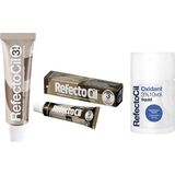 Refectocil Kaş ve Kirpik Boyası No:3+No :3.1 +Oxidant 3%10 Volum Liquid 100 ml