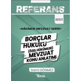 Referans Hakimlik Mevzuat Serisi Borçlar Hukuku- (Özel Hükümler) Mevzuat Konu Anlatımı