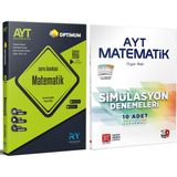 Referans Yayınları AYT Matematik Soru Bankası ve 3D Yayınları Deneme Seti 2 Kitap