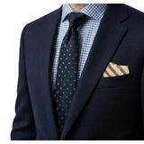 Reflect Your Style Lüks Puantiyeli Kravat, Çok Renkli, Su ve Leke Tutmaz, Polyester Dokuma Kumaş, Dokulu Desen