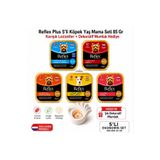 REFLEKS Köpek Yaş Mama 5'li Ekonomik Karışık Set 85 g + Dekoratif Mumluk Hediye