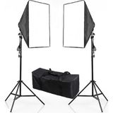 Refleks Softbox 50x70 Tek Duy Ampul Hariç 2'li Sürekli Işık Seti