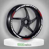 Reflektör Beyaz Iı Yamaha Nmax Uyumlu 1 Set Jant Şeridi