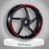 Reflektör Kırmızı Iv Yamaha Xmax Uyumlu 1 Set Jant Şeridi