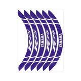 Reflektör Mavi Geniş Yamaha R25 Uyumlu 1 Set Jant Şeridi