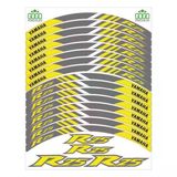 Reflektör Sarı Baskı Yamaha R25 Uyumlu 1 Set Jant Şeridi